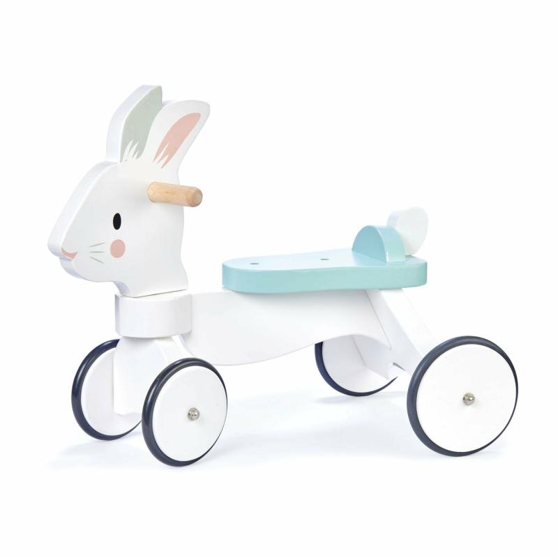 Wooden Rabbit Ride On Toy Active Play