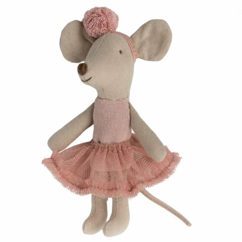 Little Sister Ballerina Mouse – Rose Dolls & Dollhouses