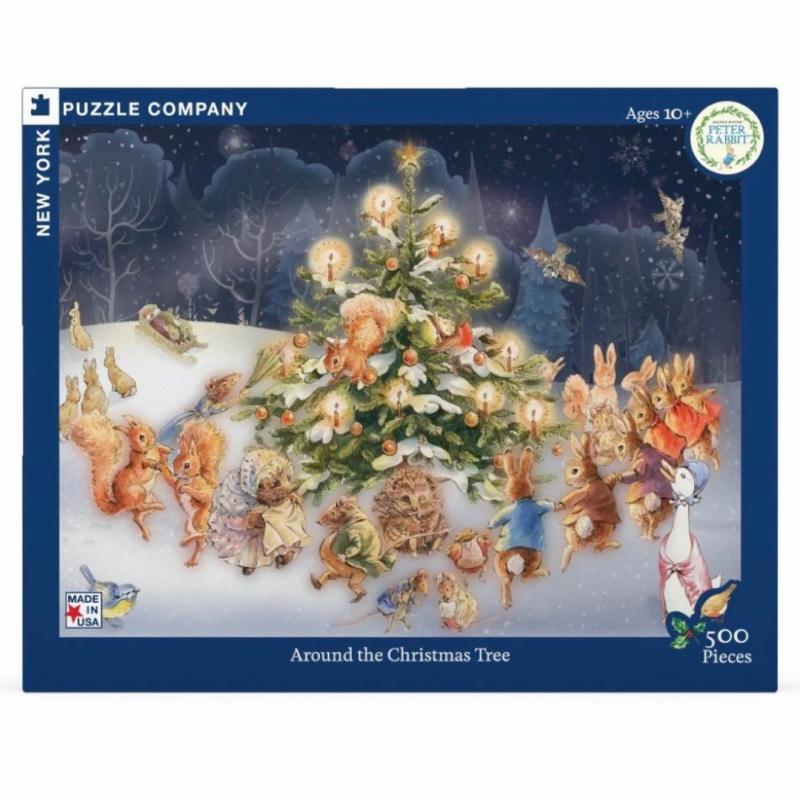 Peter Rabbit’s Christmas Tree 500 Piece Jigsaw Puzzle Games & Puzzles