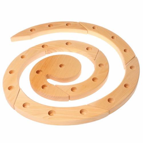 Wooden Birthday / Advent Spiral Waldorf Birthday