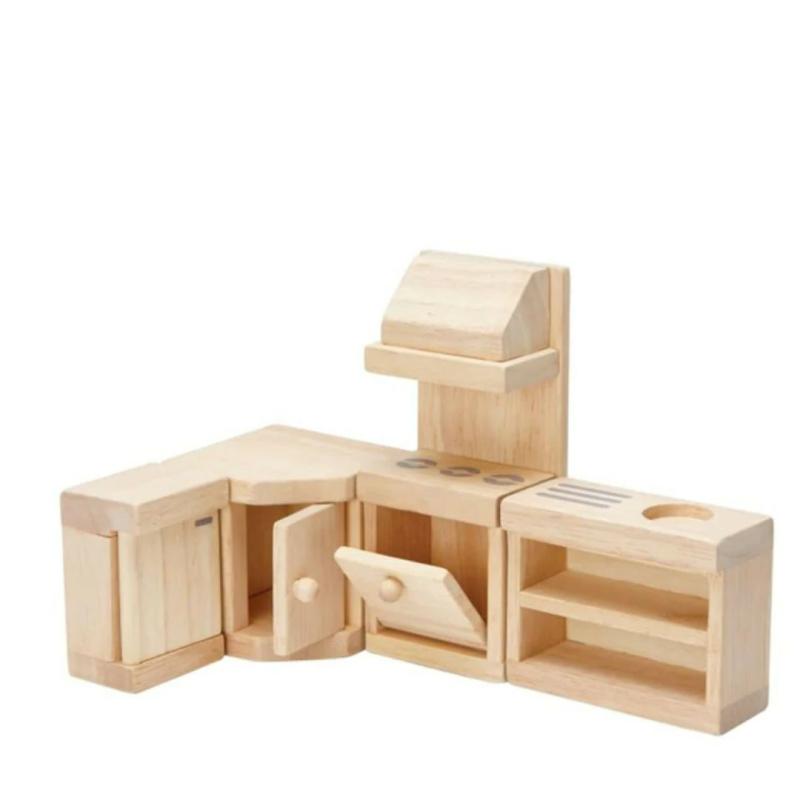 Wooden Dollhouse Furniture – Classic Kitchen Dollhouse Furniture & Accessories