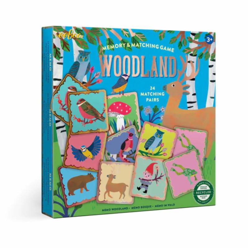 Woodland Memory And Matching Game